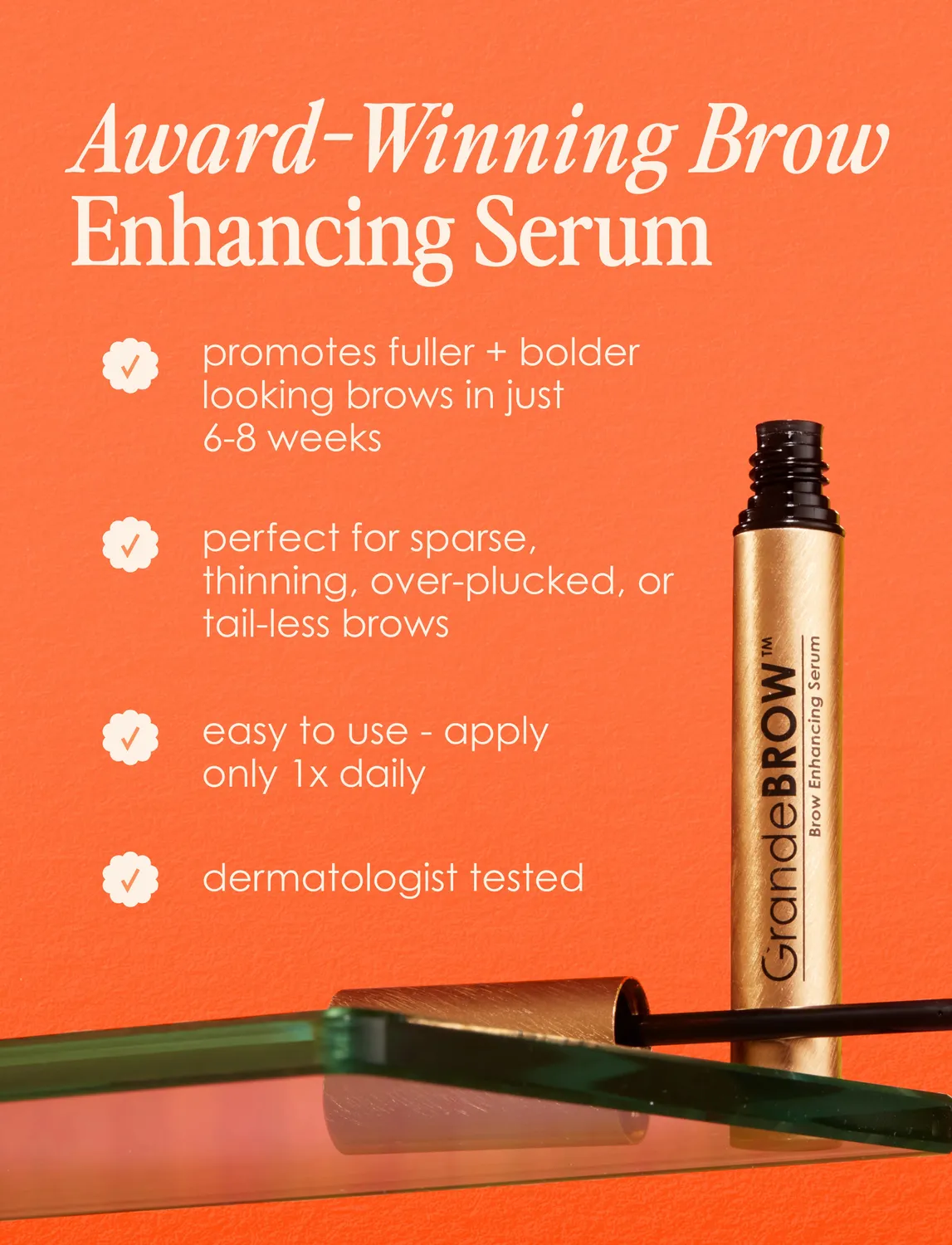 Grande Cosmetics GrandeBROW Augenbrauenserum + Gratis Mascara