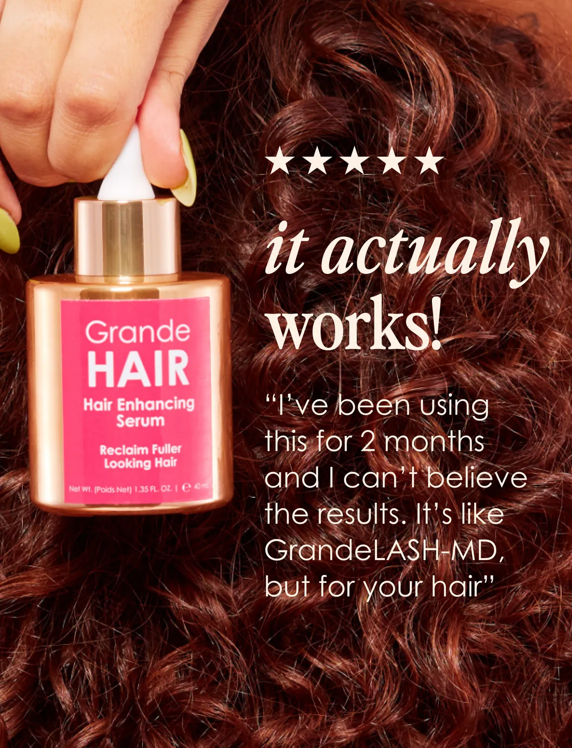 Grande Cosmetics GrandeHAIR Haarserum 40 ml für die Kopfhaut