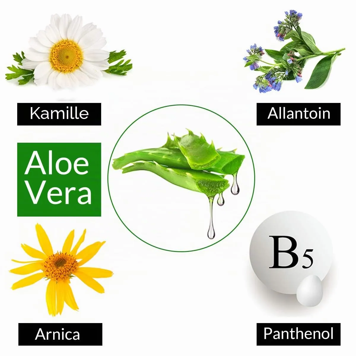 UB Aloe Vera Gel hochkonzentriert 500 ml mit Panthenol