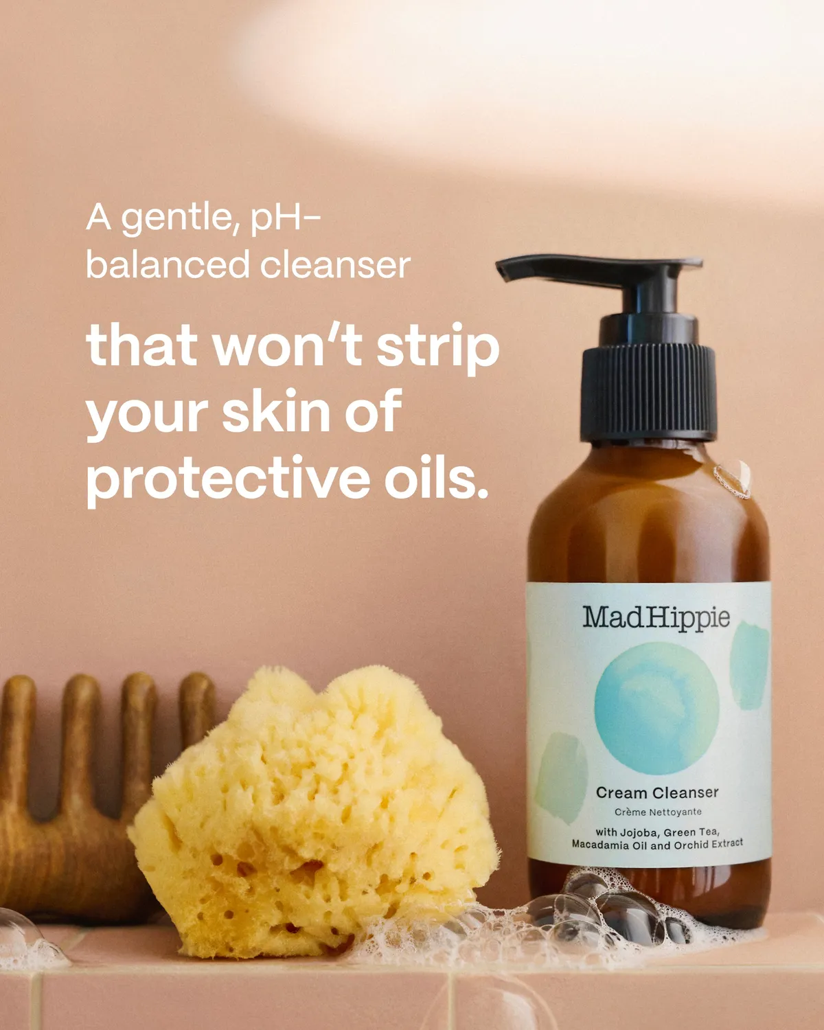 Mad Hippie Cream Cleanser Reinigungscreme für trockene Haut