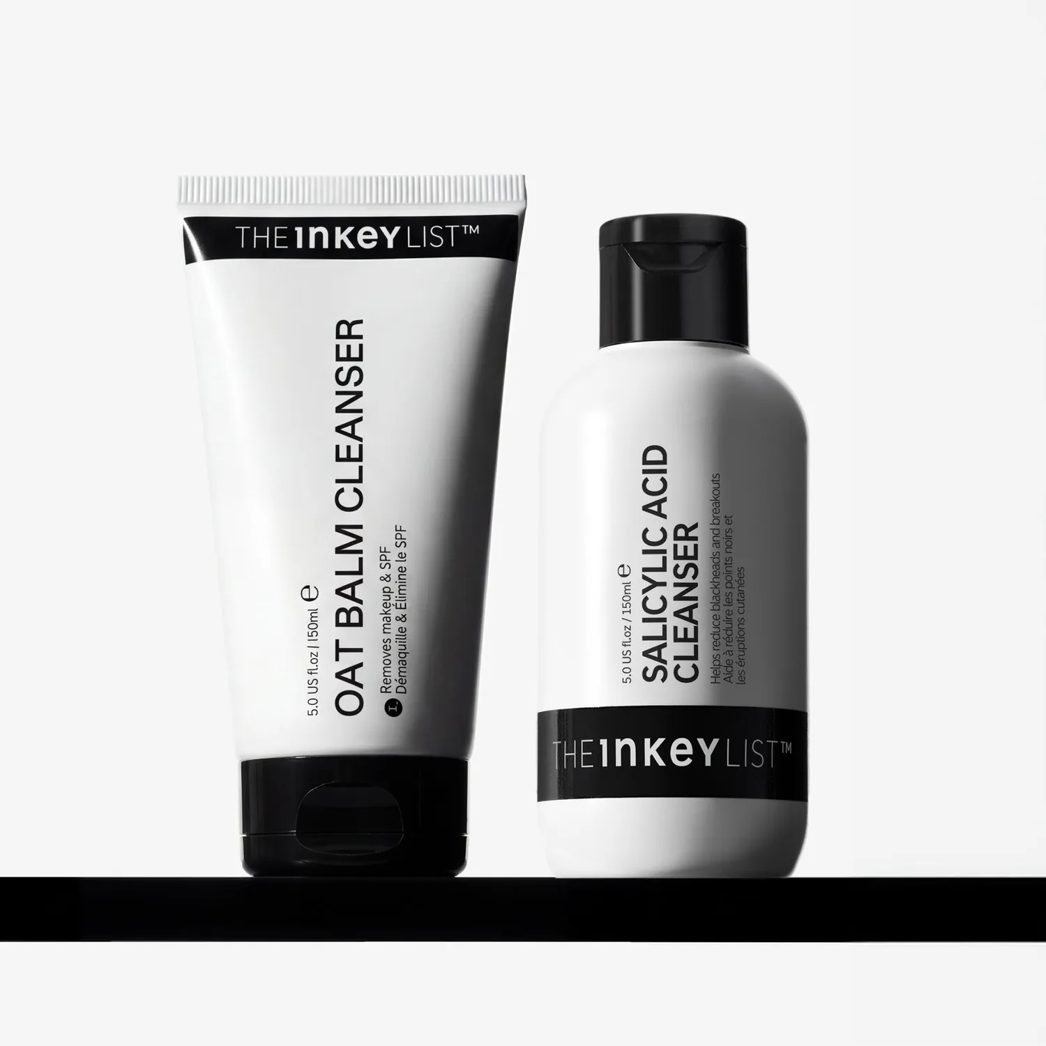 The INKEY List Acne Double Cleanse Duo Reinigungsset Salicyl