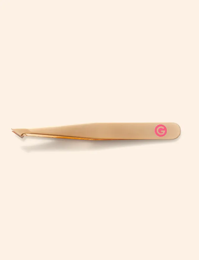 Grande Cosmetics GrandeTWEEZERS Pinzette Edelstahl schräg