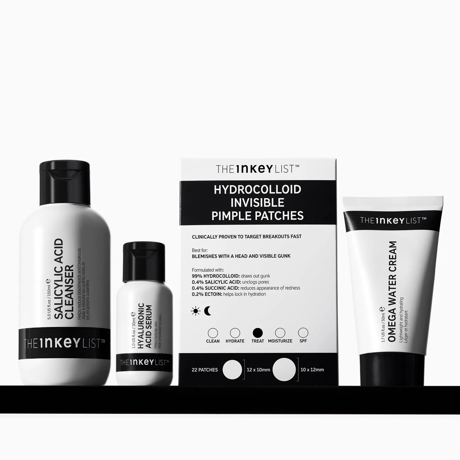 The INKEY List Intro Routine for Acne Pflegeset gegen Pickel