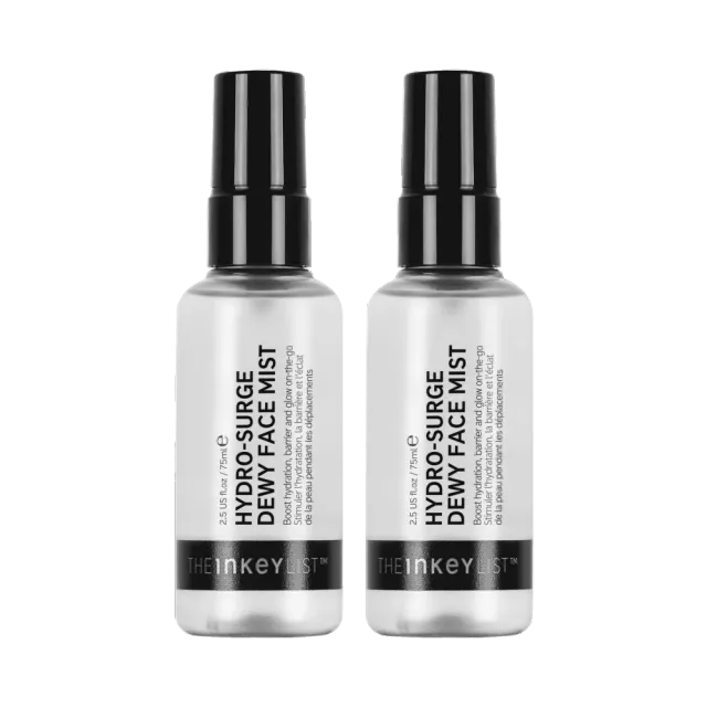 The INKEY List Hydro-surge Dewy Face Mist Duo Gesichtsspray feuchtigkeitsspendend
