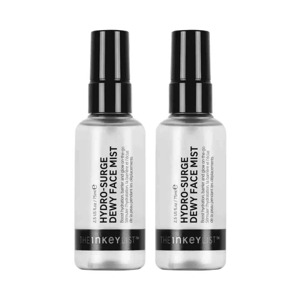 The INKEY List Hydro-surge Dewy Face Mist Duo Gesichtsspray feuchtigkeitsspendend