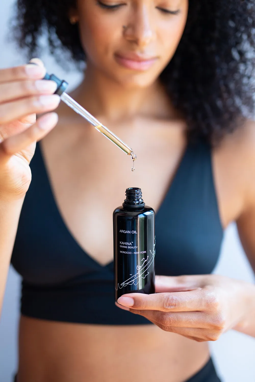 Kahina Argan Oil Gesichtsöl 100 ml für trockene Haut