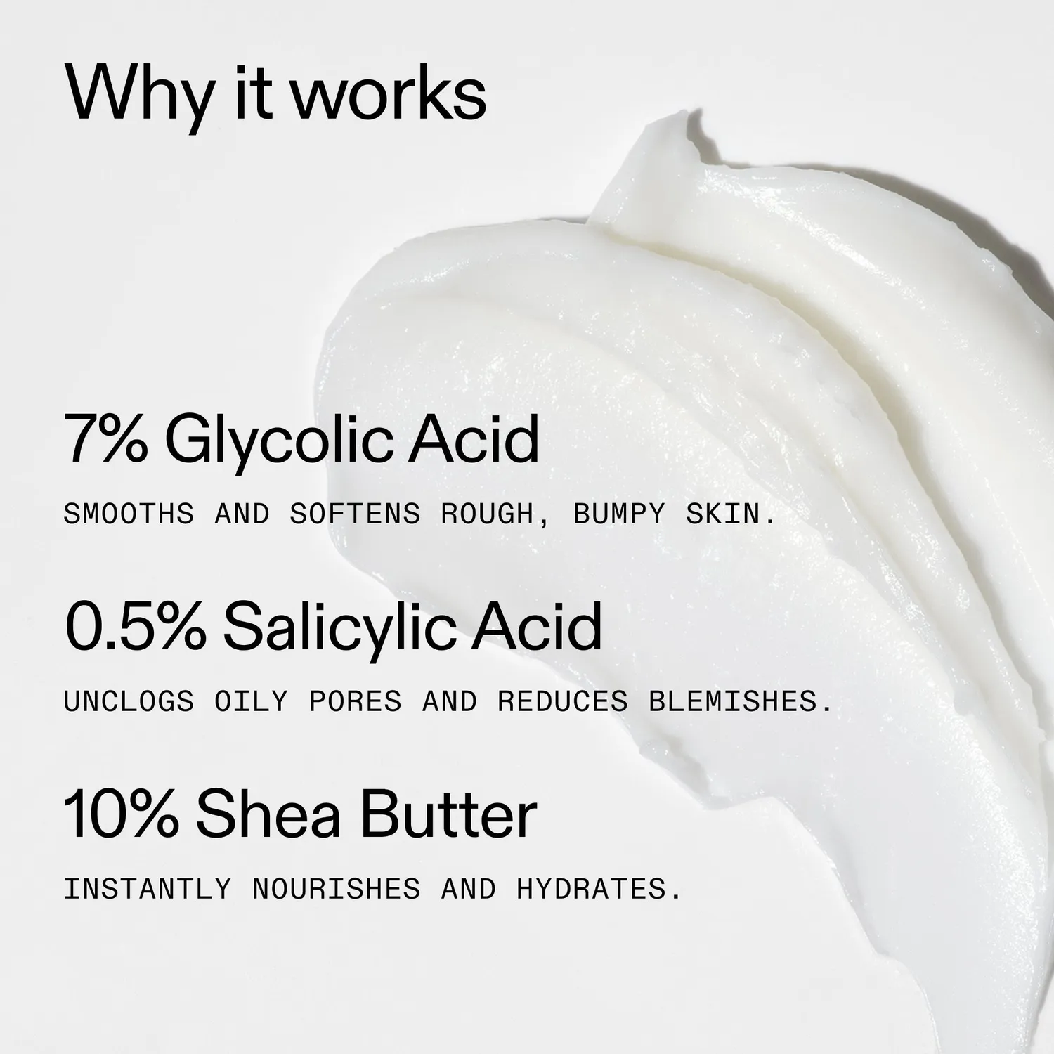 The INKEY List Glycolic Acid Body Stick mit 7% AHA