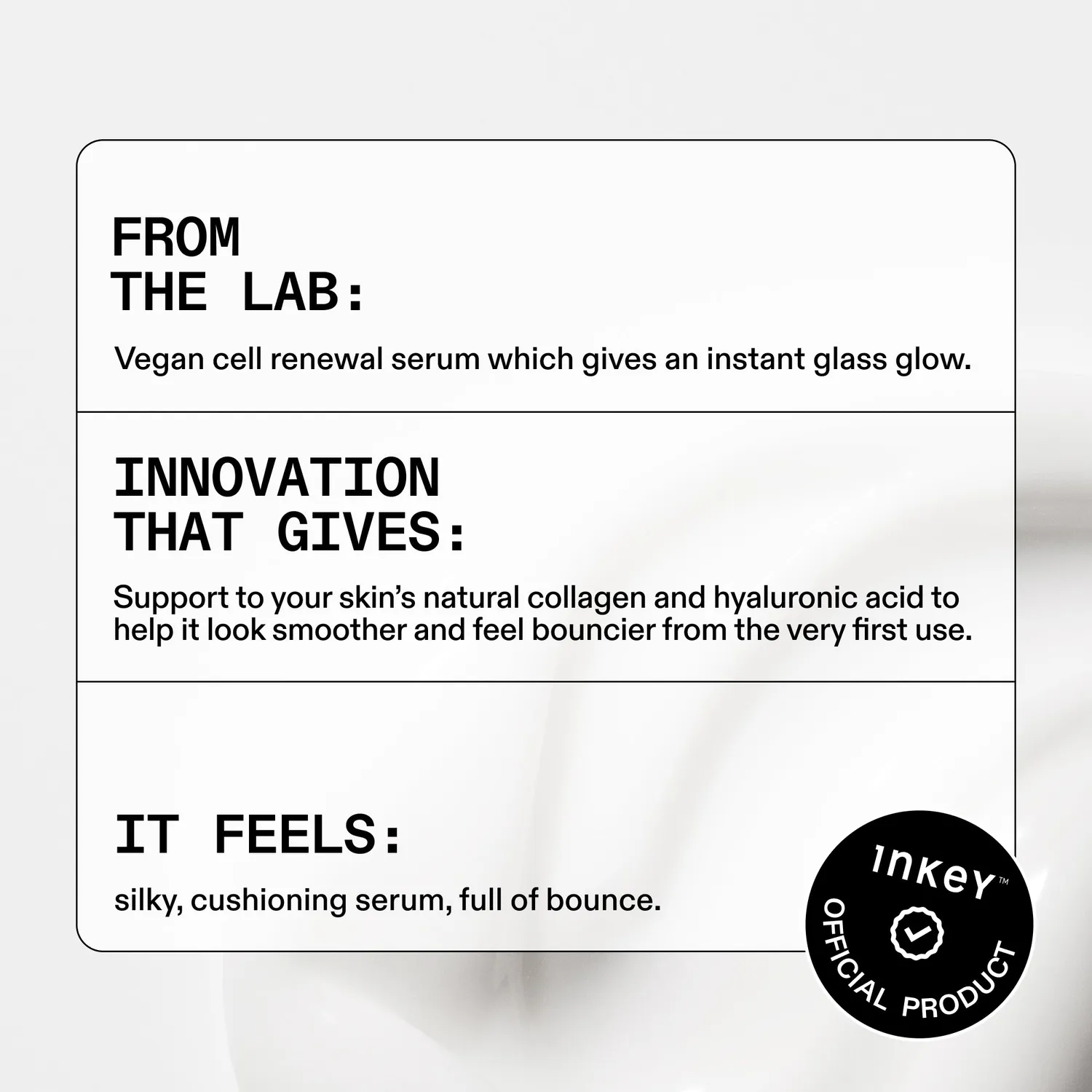 The INKEY List PDRN Serum Gesichtsserum regenerierend