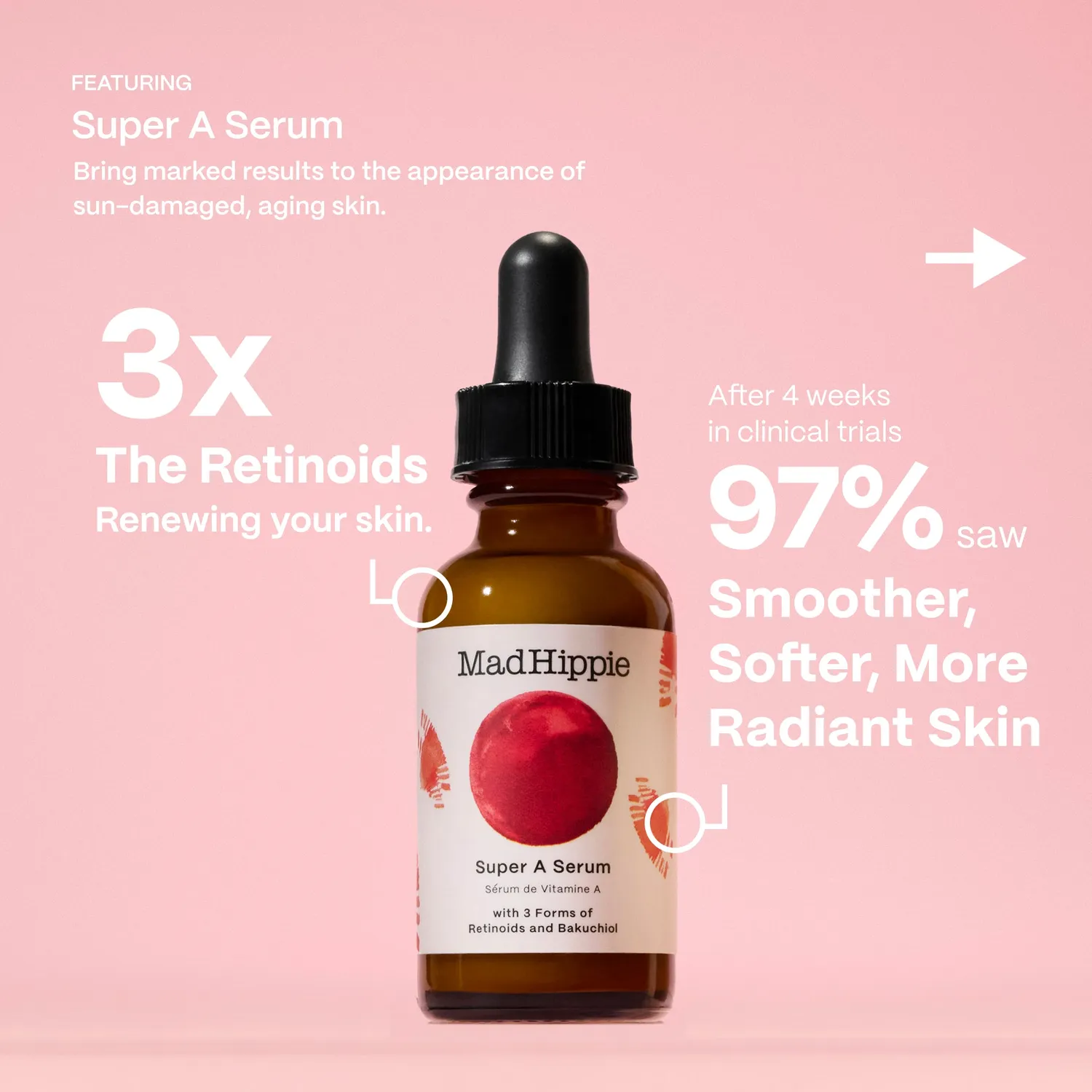 Mad Hippie Clear Skin Routine Gesichtspflege Set für unreine Haut