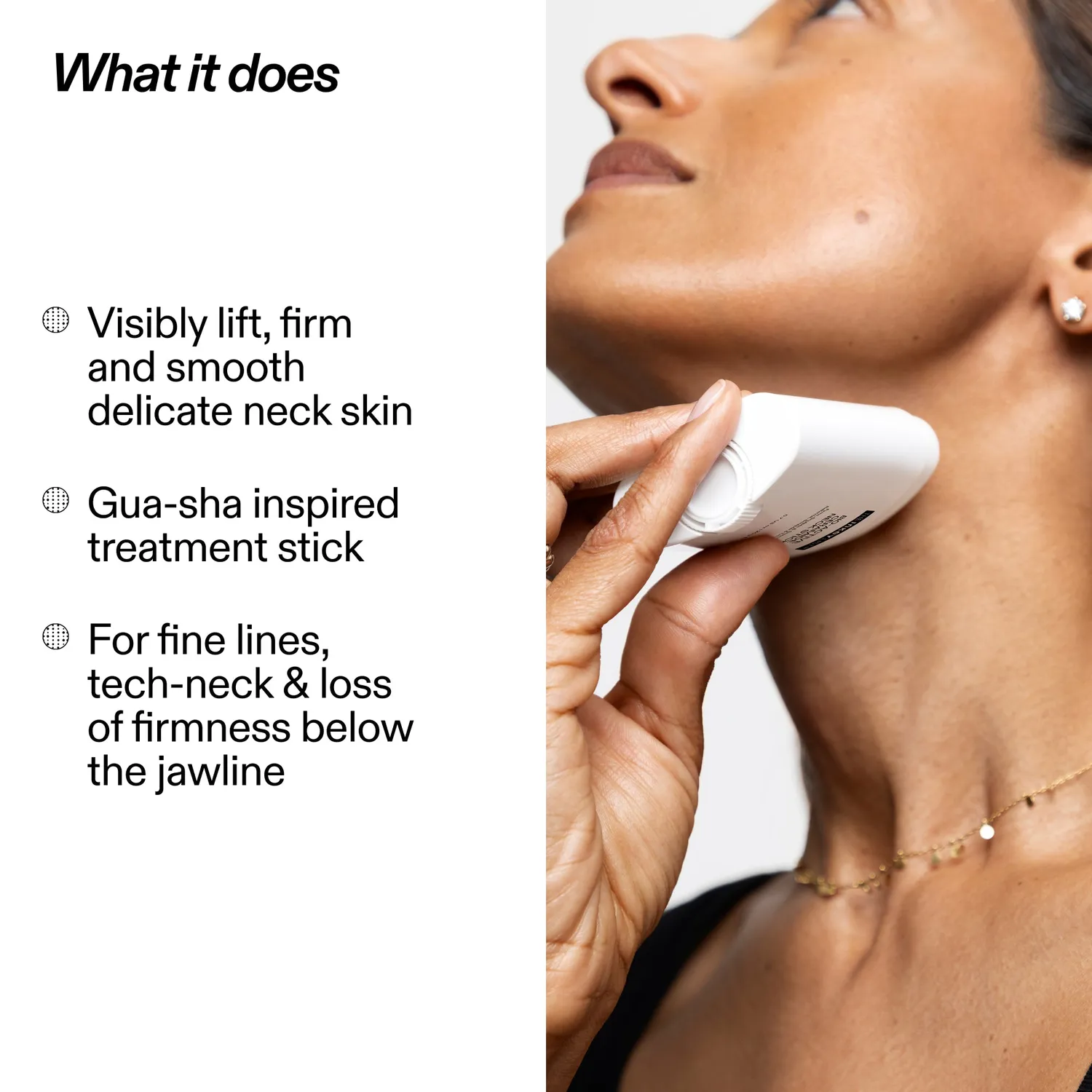 The INKEY List Bio-Active Ceramide Neck Stick 20g feste Pflege