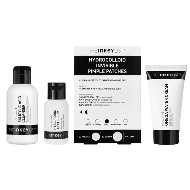 The INKEY List Intro Routine for Acne Pflegeset gegen Pickel