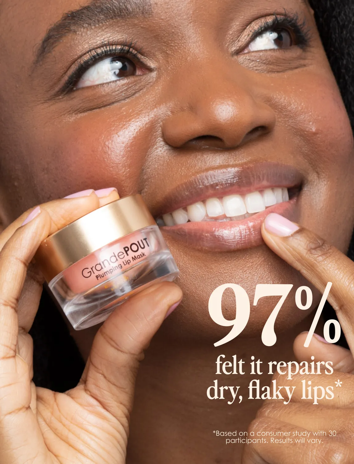 GRANDE Cosmetics GrandePOUT Plumping Lippenmaske Berry Mojito Feuchtigkeit