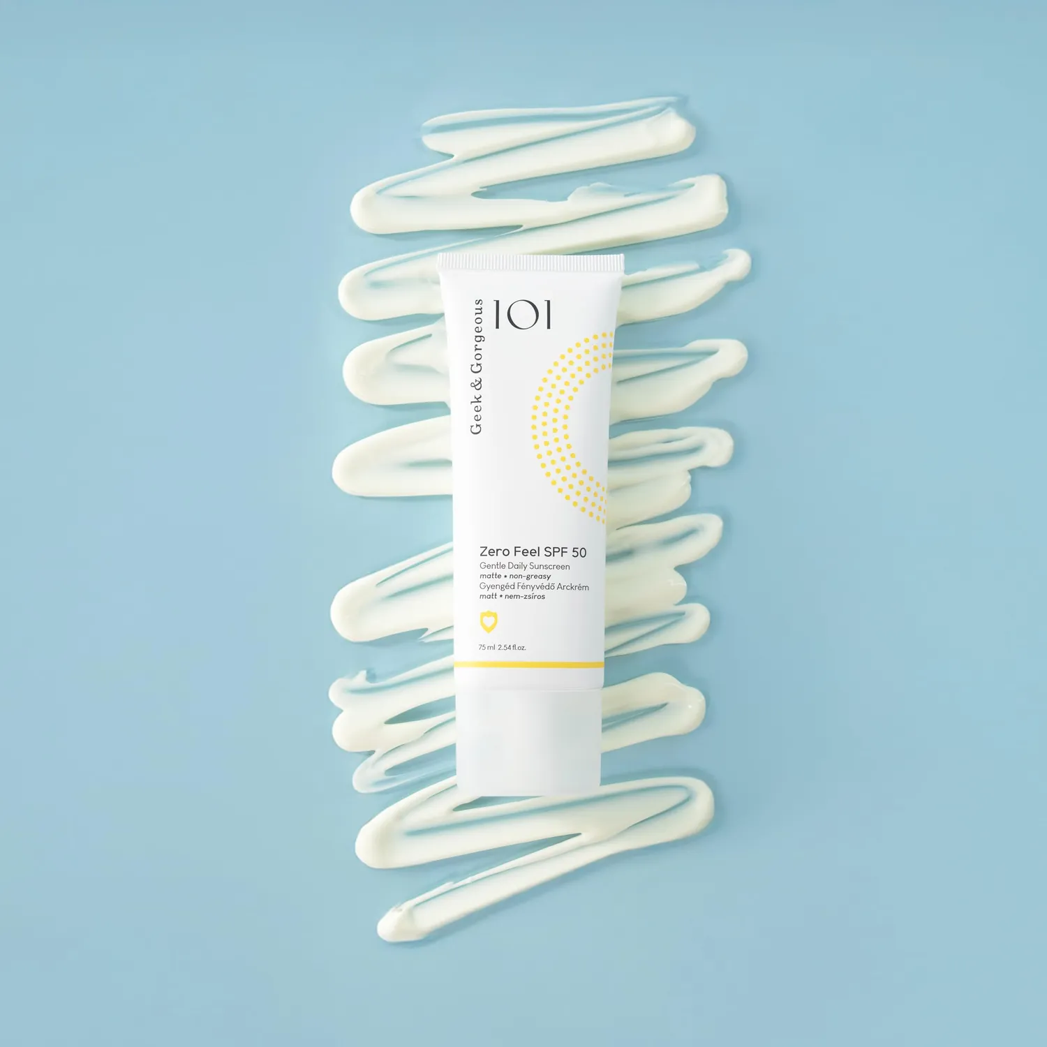 Geek+Gorgeous Zero Feel Sonnencreme SPF 50 75 ml matt