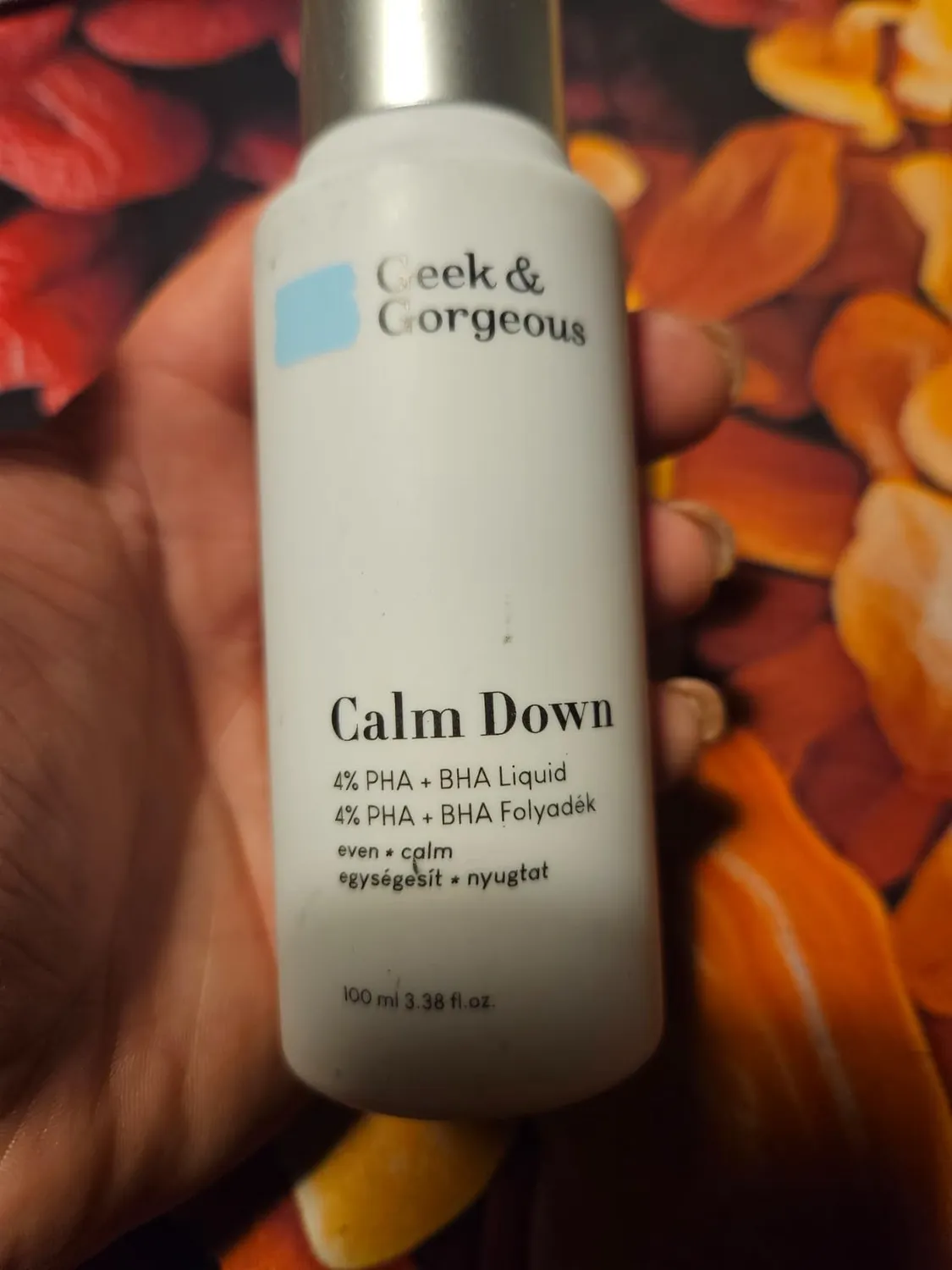 Geek & Gorgeous Calm Down 4% PHA + BHA Peeling 100 ml
