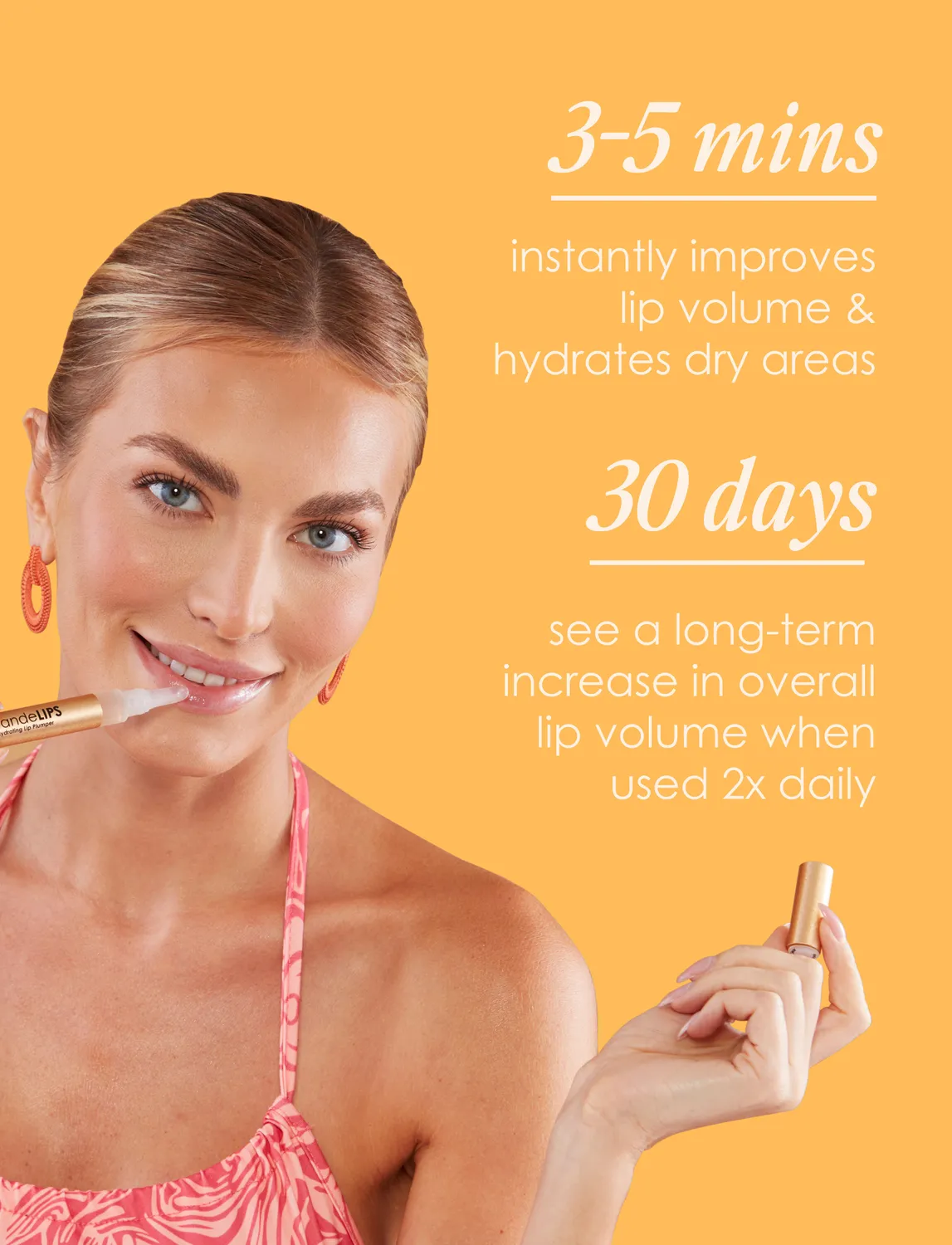 Grande Cosmetics GrandeLIPS Travel Size Lip Plumper Hyaluron Mini