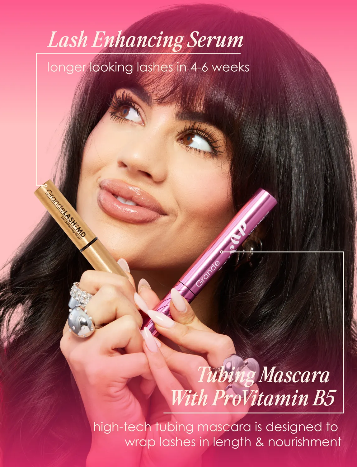 Grande Cosmetics Madi Webb Bundle Wimpernset Serum Mascara