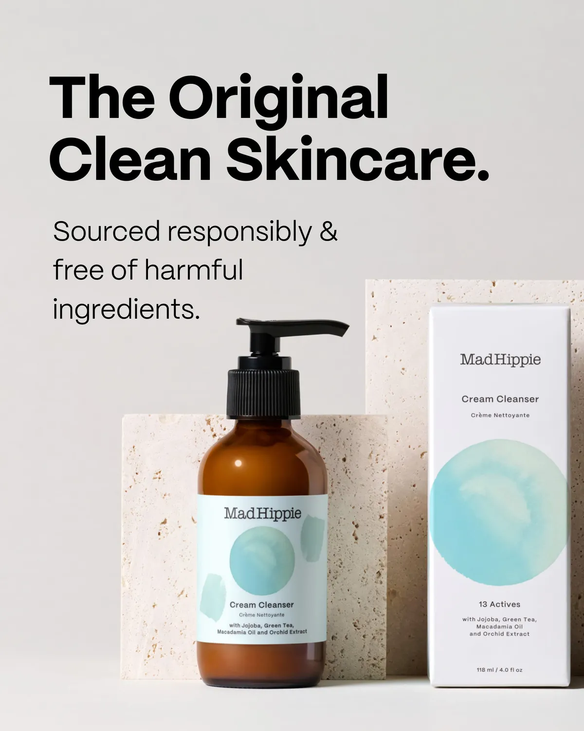 Mad Hippie Cream Cleanser Reinigungscreme für trockene Haut