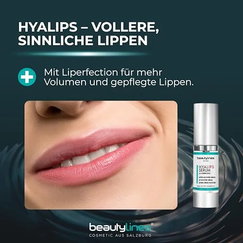 Beautylines HYALIPS Lippenpflege mit Liperfection für Volumen