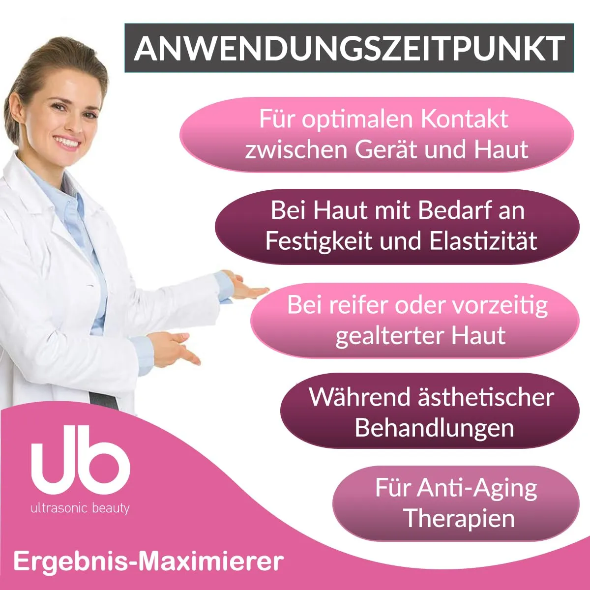 UB Kollagen & Elastin Ultraschallgel 500ml straffend