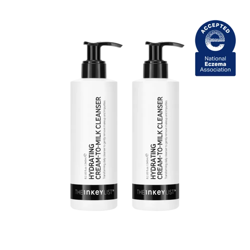 The INKEY List Milk Cleanser Duo Reinigungsmilch 2er trockene Haut