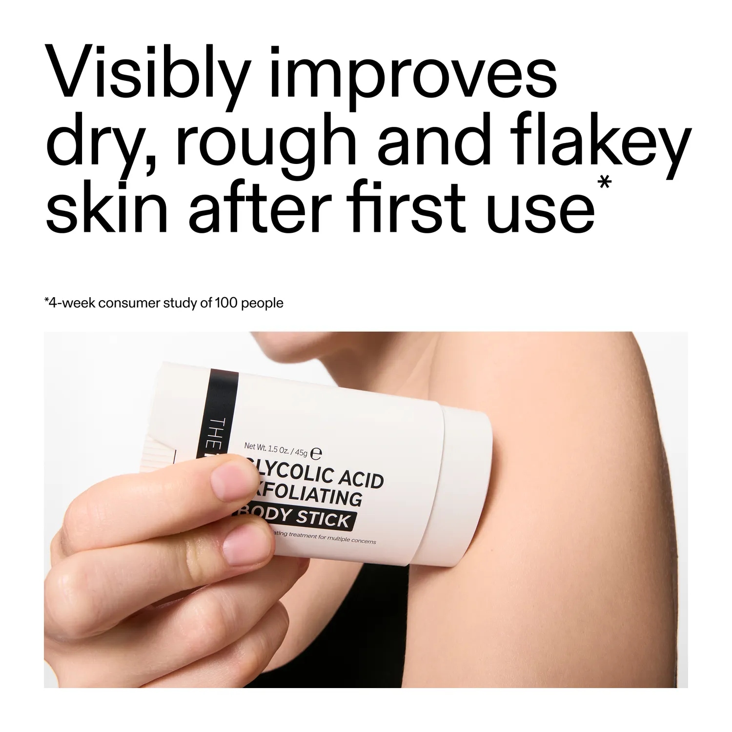 The INKEY List Glycolic Acid Body Stick mit 7% AHA