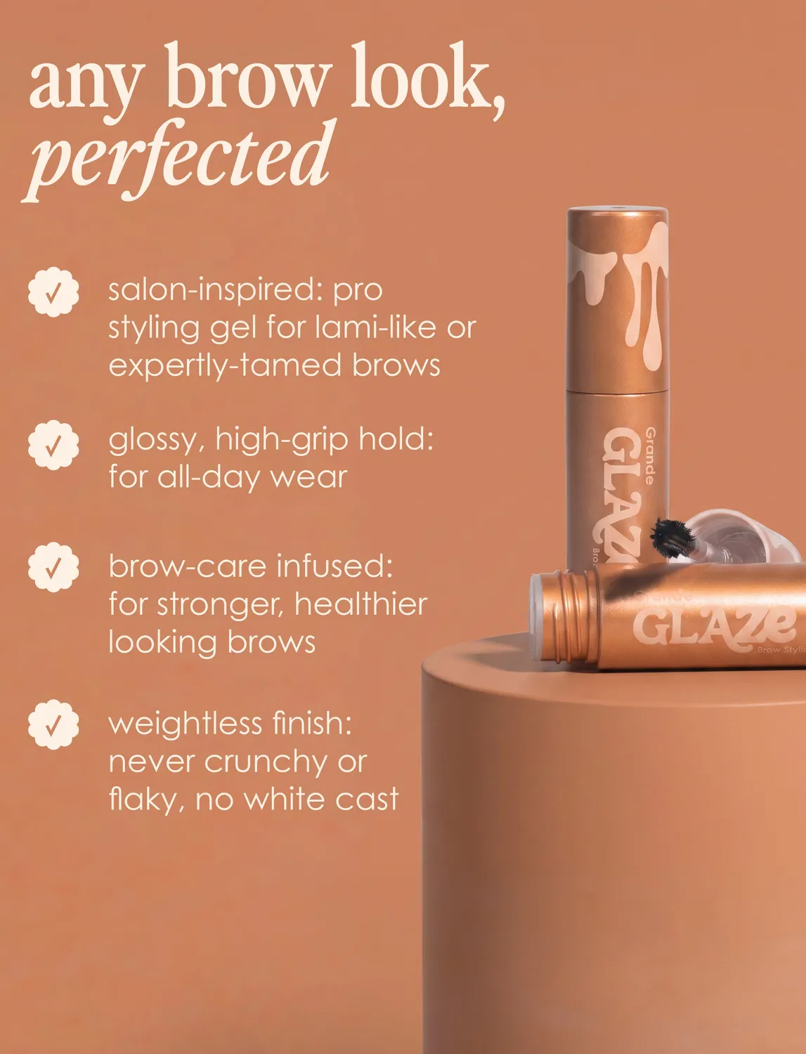 Grande Cosmetics GrandeGLAZE Augenbrauengel transparent