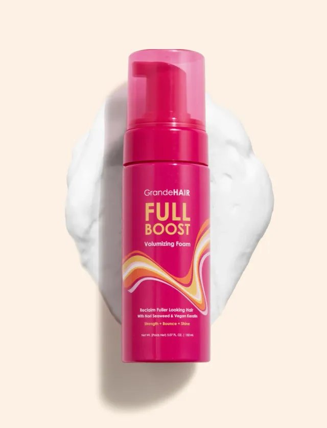 GRANDE Cosmetics GrandeHAIR Stylingschaum Volumen Reisprotein