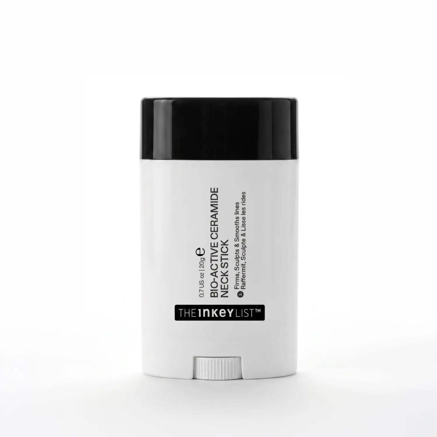 The INKEY List Bio-Active Ceramide Neck Stick 20g feste Pflege