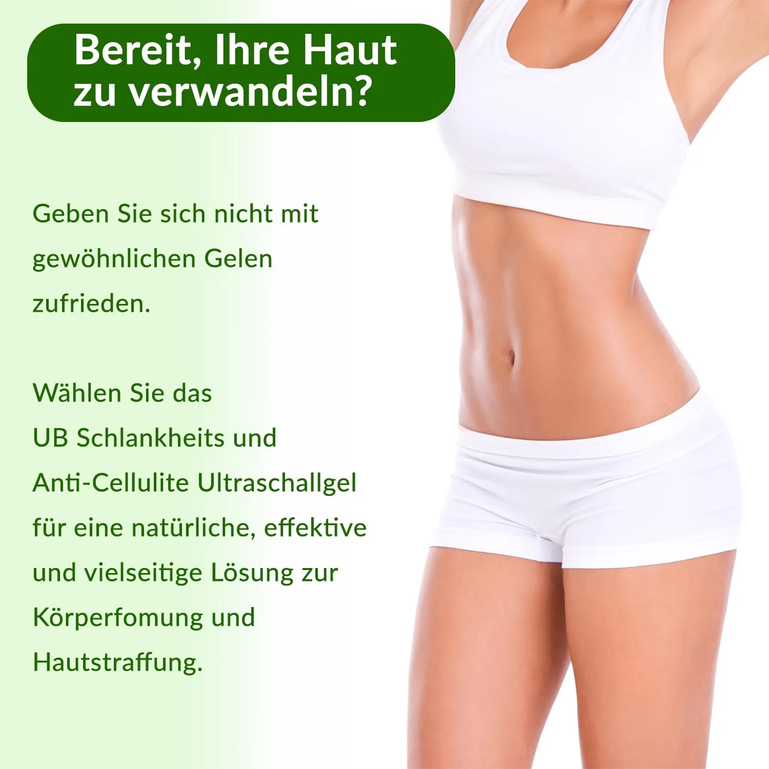 UB Professional Body Contouring Gel 500ml Grüner Kaffee