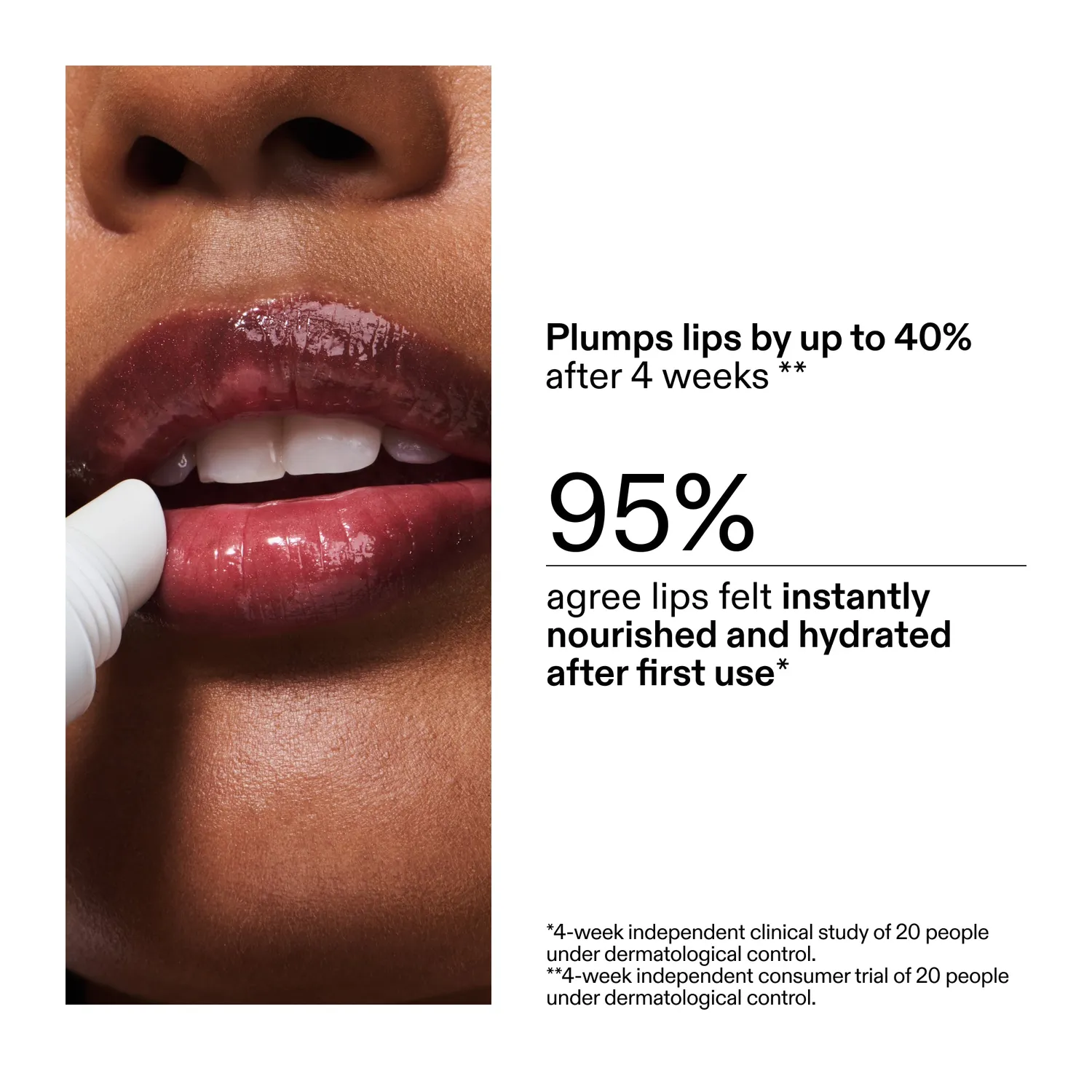 The INKEY List Tripeptide Lip Balm Berry 10ml getönt