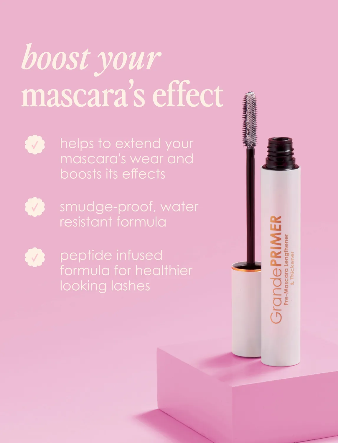 GRANDE Cosmetics GrandePRIMER & GrandeWRAP Wimpern Duo Set