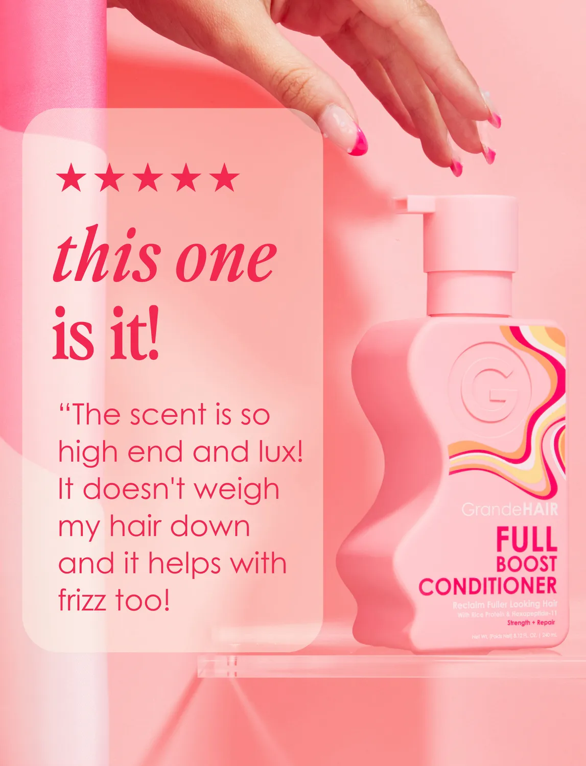 Grande Cosmetics GrandeHAIR Full Boost Conditioner Mini
