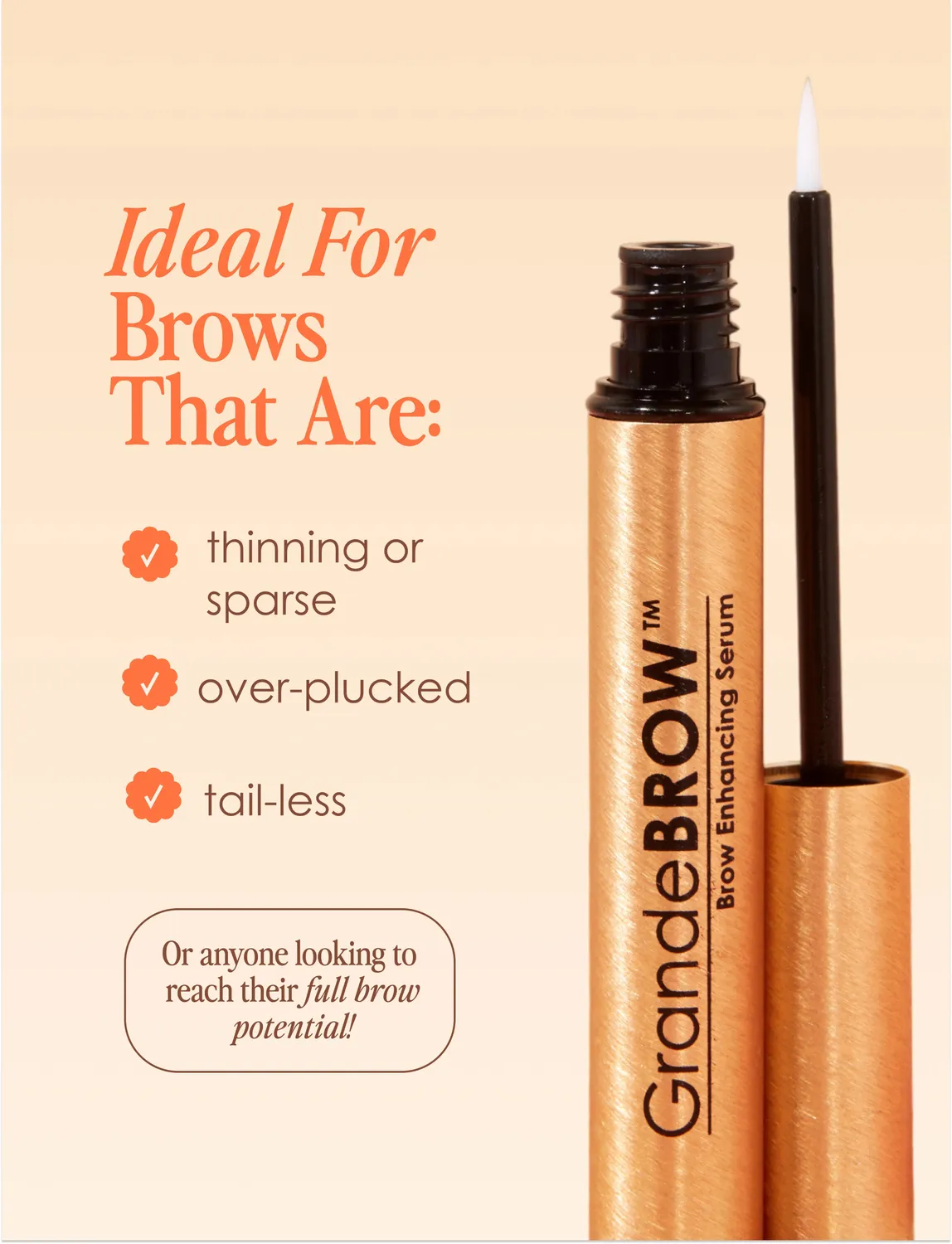 Grande Cosmetics GrandeBROW Augenbrauenserum + Gratis Mascara