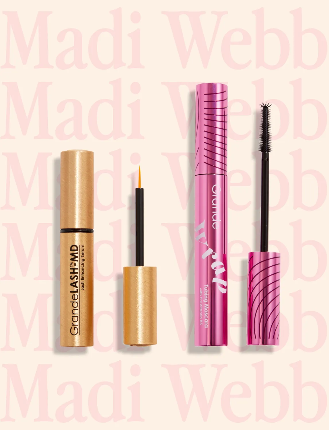 Grande Cosmetics Madi Webb Bundle Wimpernset Serum Mascara