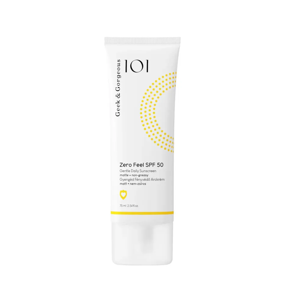 Geek+Gorgeous Zero Feel Sonnencreme SPF 50 75 ml matt