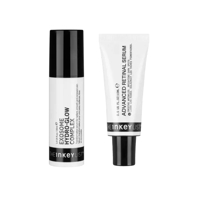 The INKEY List Retinal + Exosome Glow Serum Duo Anti-Aging