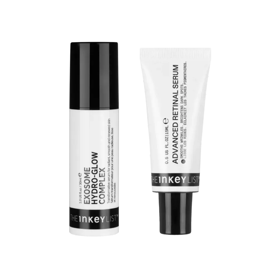 The INKEY List Retinal + Exosome Glow Serum Duo Anti-Aging