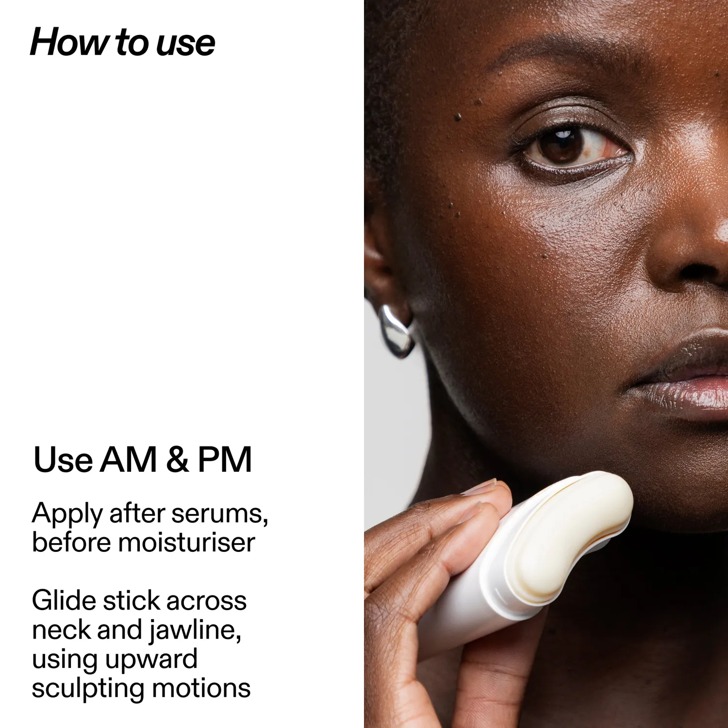 The INKEY List Bio-Active Ceramide Neck Stick 20g feste Pflege