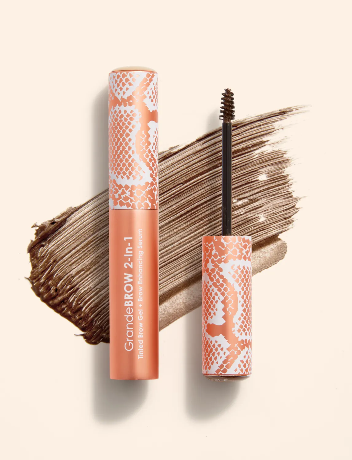 GRANDE Cosmetics GrandeBROW 2-in-1 Brauengel Travel Size Dark für dichte Brauen
