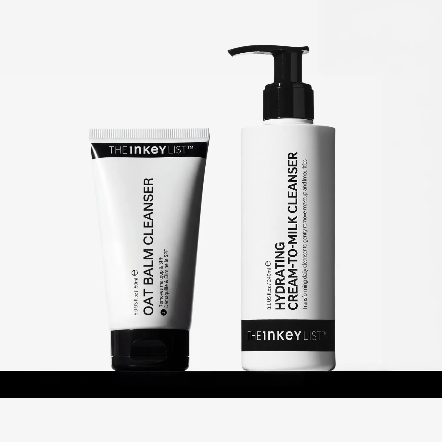 The INKEY List Hydrating Double Cleanse Duo Set Hafer trockene Haut