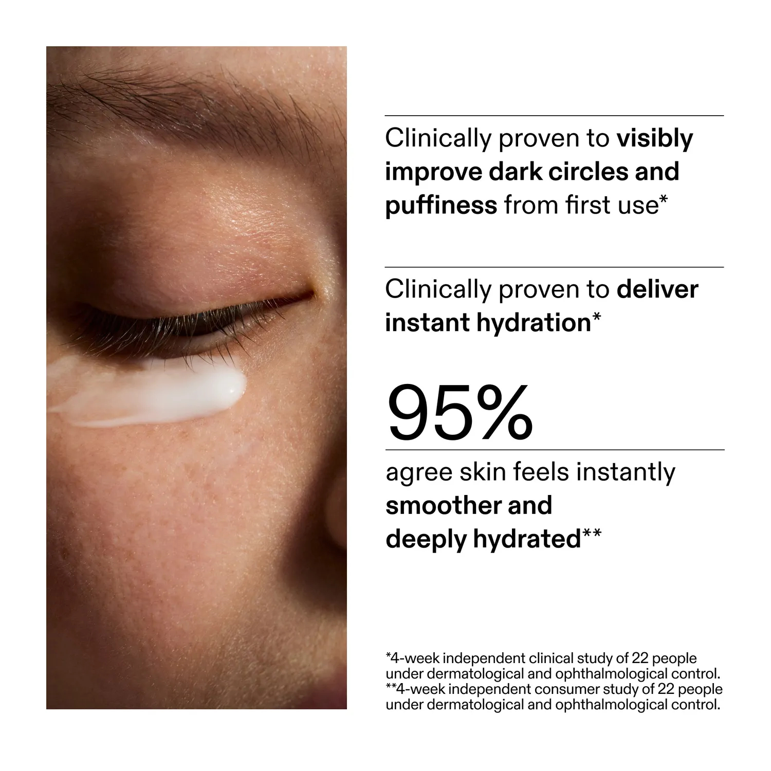 The INKEY List JAMO Reusable Eye Patches Caffeine Eye Cream Duo Augen-Set