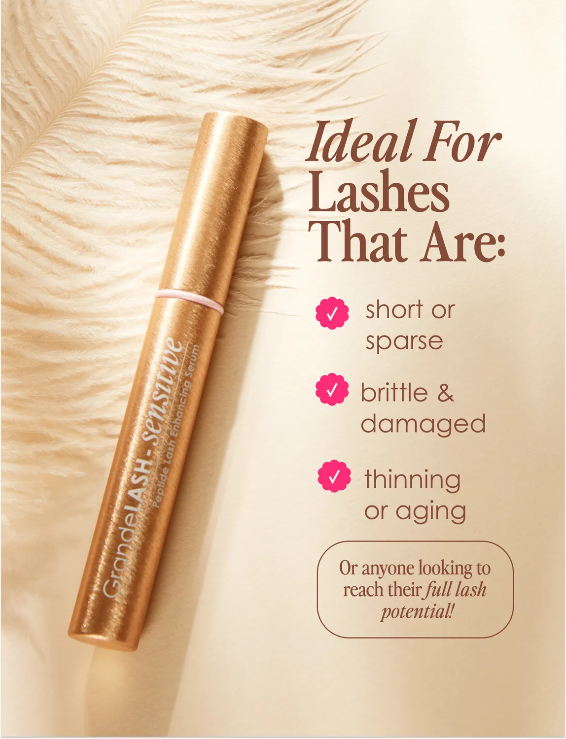 GRANDE Cosmetics GrandeLASH-Sensitive Wimpernserum sensible Augen