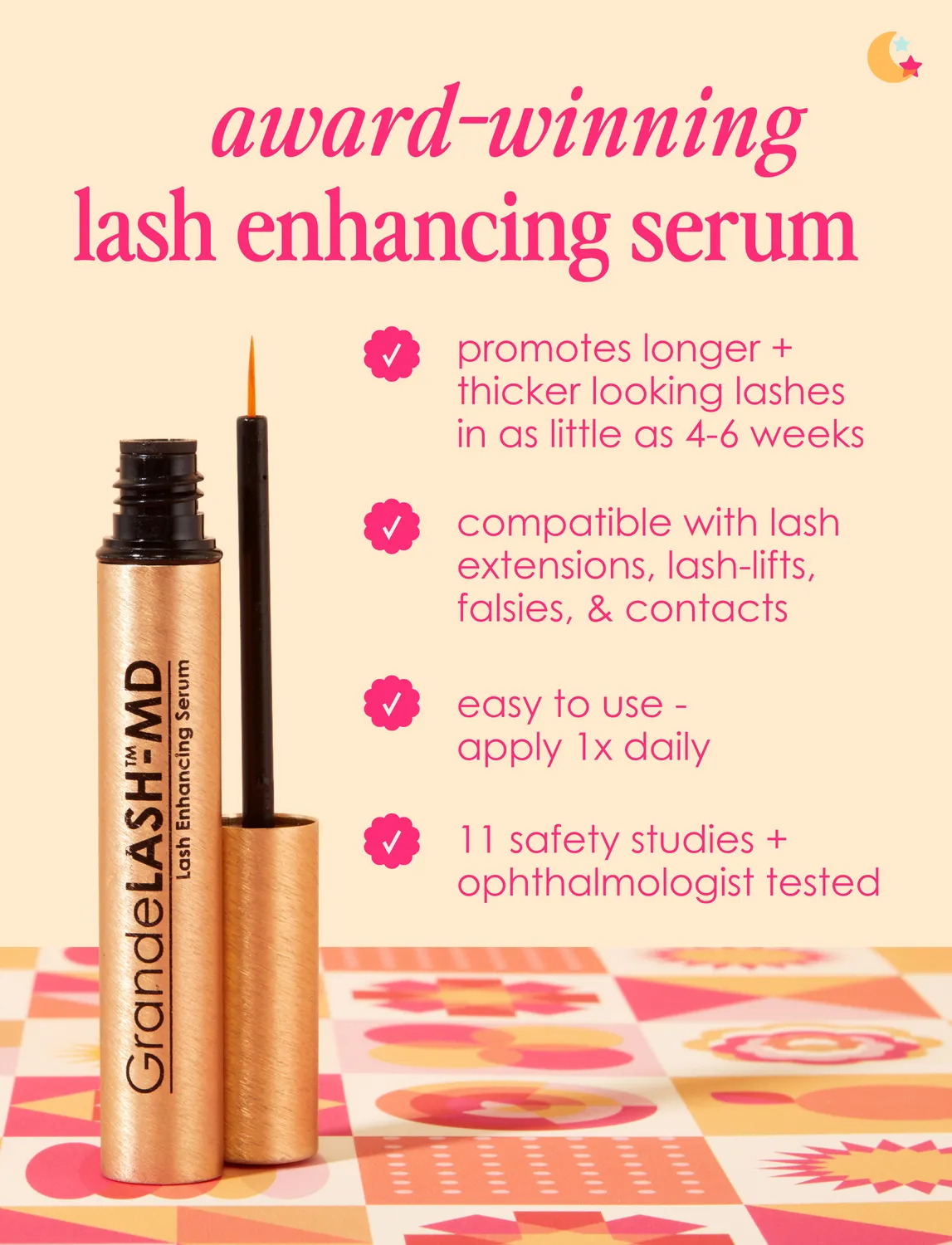 Grande Cosmetics GrandeLASH-MD Wimpernserum + Repair Set