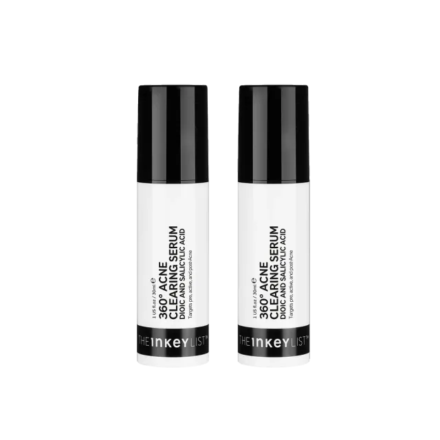 The INKEY List 360° Acne Clearing Duo Serum gegen Pickel