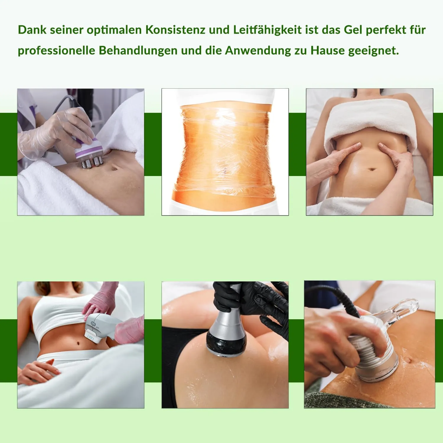 UB Professional Body Contouring Gel 500ml Grüner Kaffee