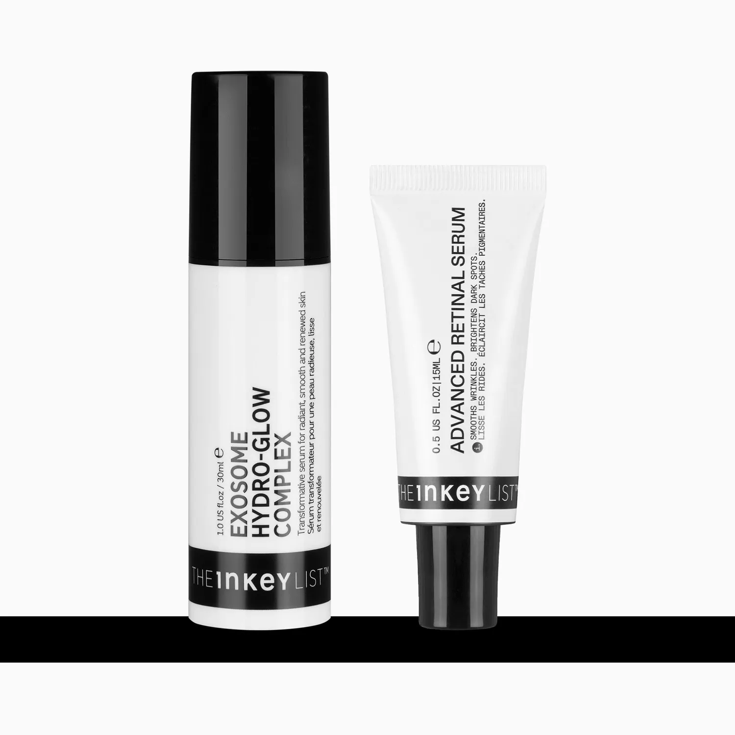 The INKEY List Retinal + Exosome Glow Serum Duo Anti-Aging