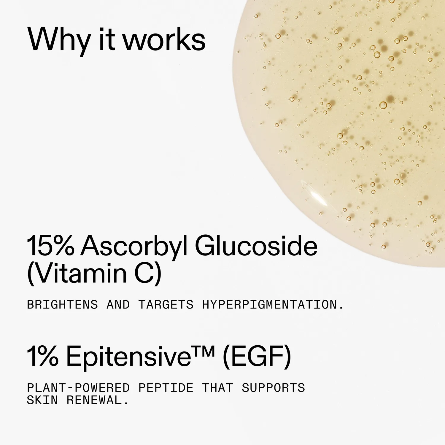 The INKEY List 15% Vitamin C EGF Serum 30 ml Pigmentflecken