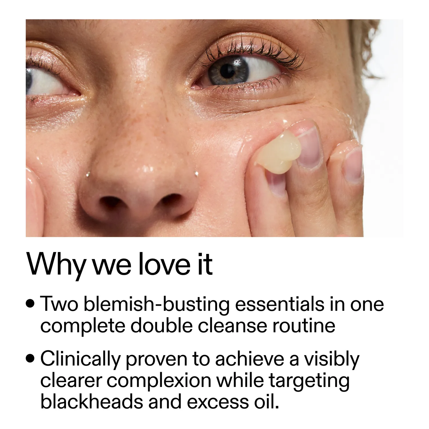 The INKEY List Acne Double Cleanse Duo Reinigungsset Salicyl