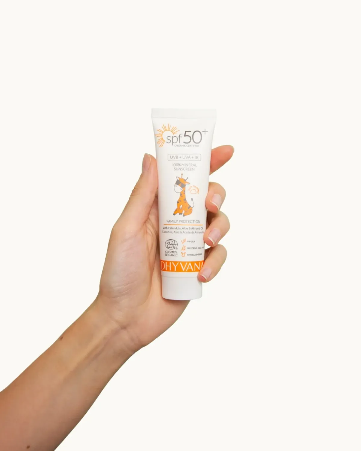 Dhyvana Baby & Family SPF50+ Sonnencreme parfümfrei