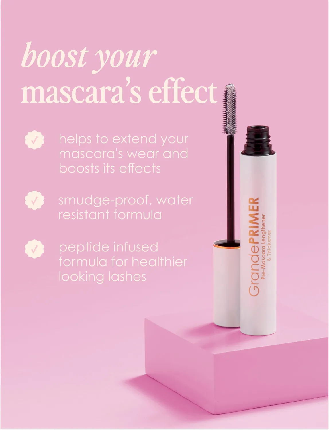 GRANDE Cosmetics GrandePRIMER Wimpernprimer Minifasern Full Size